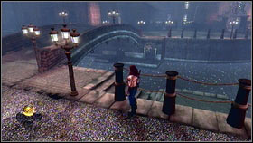 After going out of the resistance main headquarters turn left [1] and cross the stone bridge to the other side [2] - Bowerstone Industrial - Silver Keys - Fable III - Game Guide and Walkthrough