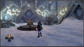 Go down a couple levels and on the left you will see a stone gate [1] - The Veiled Path - Silver Keys - Fable III - Game Guide and Walkthrough