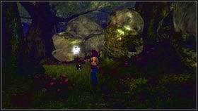 Right after entering the location [1], go off the path to the left - Sunset House - Silver Keys - Fable III - Game Guide and Walkthrough