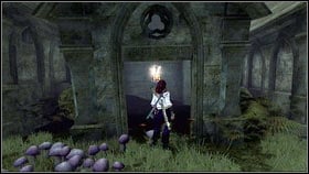 After entering the Ossuary (requires Gone, but Not Forgotten), take a look around the crypt on the left [1] - Mourningwood - Silver Keys - Fable III - Game Guide and Walkthrough