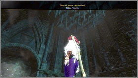 In the room with moss on the floor [1], you will get trapped [2] - Mourningwood - p. 2 - Side Missions - Fable III - Game Guide and Walkthrough