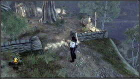 Two old ghosts [1] will ask you to dig up a book from their mother's grave in Millfields - Mourningwood - p. 1 - Side Missions - Fable III - Game Guide and Walkthrough