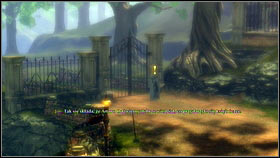 Once in the new world, open the gate in front of you [1] and enter the village - Bowerstone Market - Side Missions - Fable III - Game Guide and Walkthrough