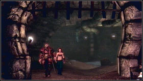 Watch a short cutscene and follow the golden trail to the resistance headquarters, hidden in the sewers [1] - Bowerstone Resistance - p. 1 - Walkthrough - Fable III - Game Guide and Walkthrough