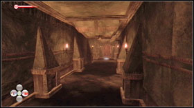 Run along the trail, swimming through the flooded rooms and eventually you will reach a corridor with flames #1 - Knothole Islands Huge Heat - The story - Fable II: Knothole Island - Game Guide and Walkthrough