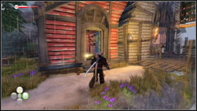 Rain will start pouring from the sky and the main square will get flooded #1 - Knothole Islands Huge Heat - The story - Fable II: Knothole Island - Game Guide and Walkthrough