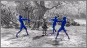 You will be transported to a new, black and white location - Story quest - The Snowglobe - Story quest - Fable II: See the Future - Game Guide and Walkthrough