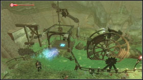 You will find two Hobbe statues here, the first will have a backpack and the second will be wearing a hat - Story quest - Costume Party - Story quest - Fable II: See the Future - Game Guide and Walkthrough