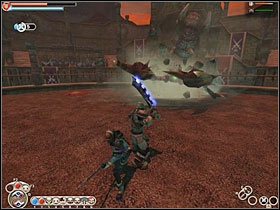 The eighth round is a boss fight against the Scorpion King - The Arena | Golden Quests - Golden Quests - Fable: The Lost Chapters Game Guide