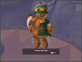 6) Scythe - win Coin Golf in Snowspire hitting the coin 10 times - Collect the Hero Dolls | Bronze quests - Bronze quests - Fable: The Lost Chapters Game Guide