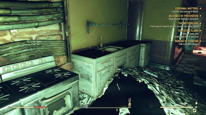 The Pip-Boy makes it easy to search the dark corners. - Starting Tips for Fallout 76 - Gameplay basics - Fallout 76 Guide