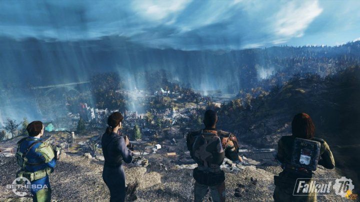 You can explore the world, collect resources and kill monsters with other players - Multiplayer mode in Fallout 76 - Multiplayer - Fallout 76 Guide