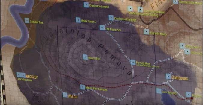 Fallout 76: Map - gamepressure.com