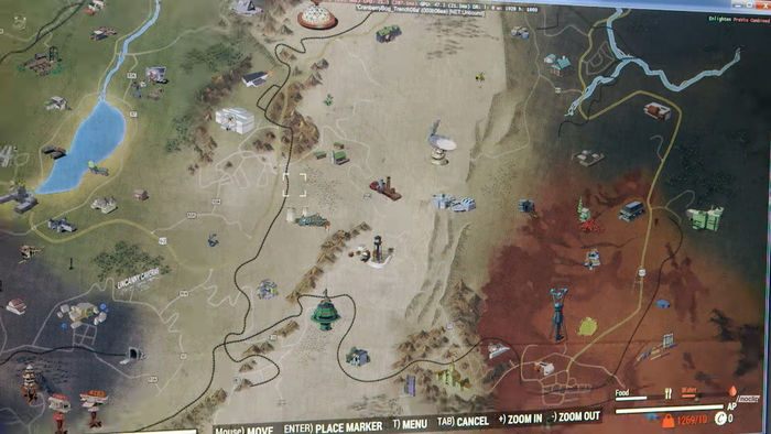 Cranberry Bog has a lot of empty facilities - Map of Fallout 76 - Maps - Fallout 76 Guide