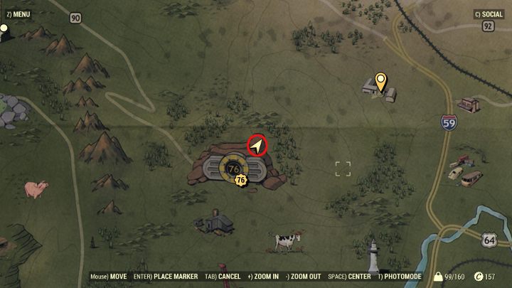 Go behind Vault 76 right after you leave it - Interesting locations worth checking out in Fallout 76 - Gameplay basics - Fallout 76 Guide