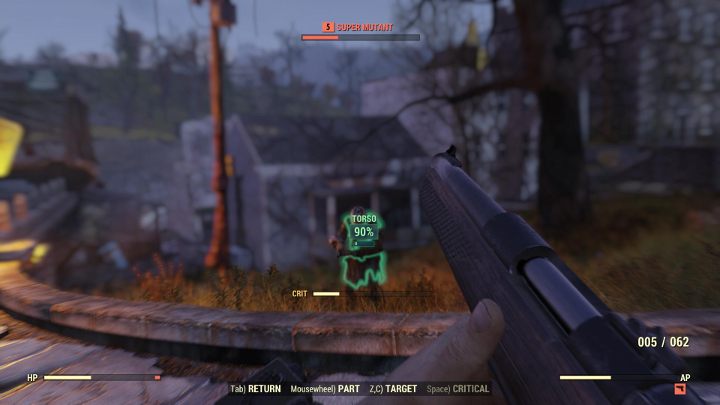 In the V.A.T.S. mode, every shot or strike depletes Action Points. - Action Points in Fallout 76 - Gameplay basics - Fallout 76 Guide