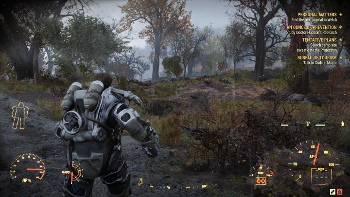 The Power Armor reinforces your character. - How to get Power Armor in Fallout 76? - FAQ - Fallout 76 Guide