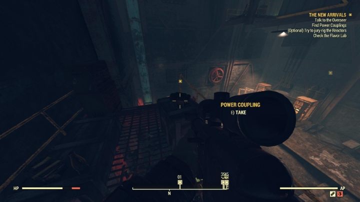 You need to get the three missing parts of the reactor. - Fallout 76 Wastelanders: The New Arrivals walkthrough - Walkthrough - Fallout 76 Guide