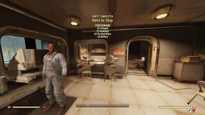 Go back to Paige to complete the quest. - Fallout 76 Wastelanders: Here to Stay walkthrough - Walkthrough - Fallout 76 Guide