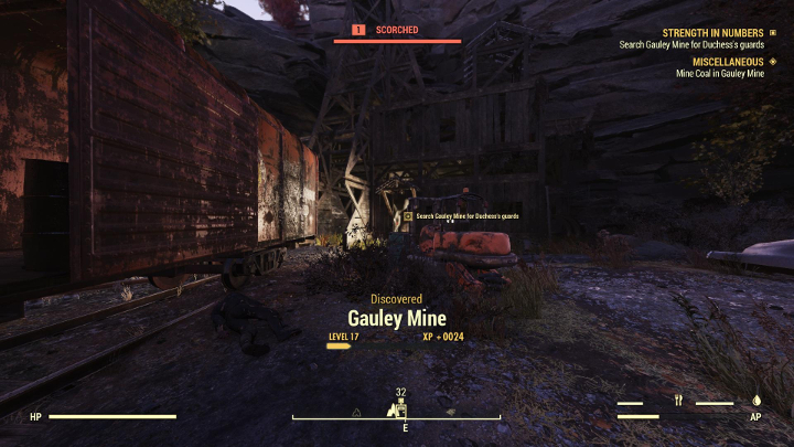 Enter the mine. - Fallout 76 Wastelanders: Strength in Numbers walkthrough - Walkthrough - Fallout 76 Guide