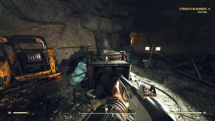 Soon, you will find Polly. - Fallout 76 Wastelanders: Strength in Numbers walkthrough - Walkthrough - Fallout 76 Guide