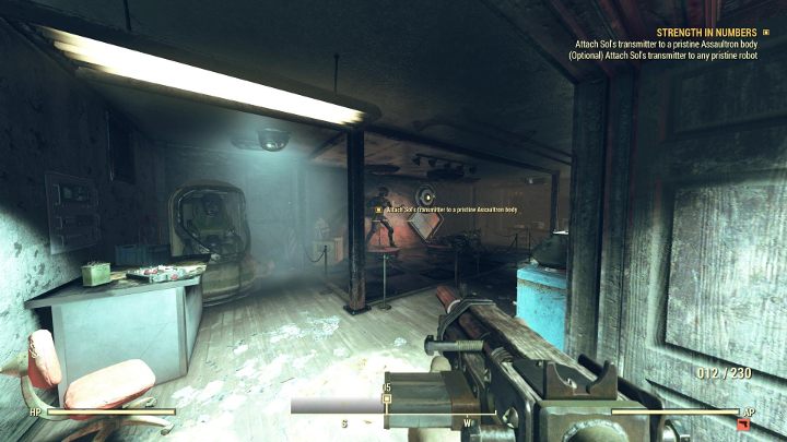 Go to the top. - Fallout 76 Wastelanders: Strength in Numbers walkthrough - Walkthrough - Fallout 76 Guide