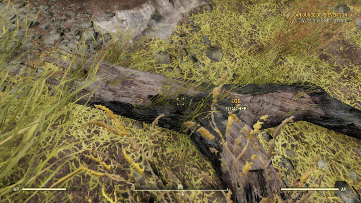 Construction materials can often be found lying on the ground. - CAMP - building a base in Fallout 76 - Gameplay basics - Fallout 76 Guide
