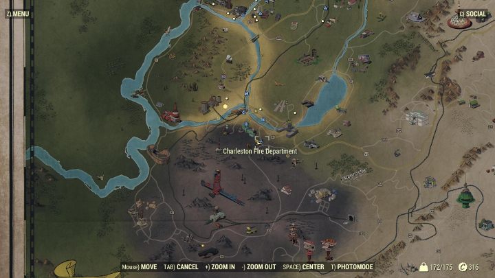 Start by heading north of Flatwood. - How to get a gas mask in Fallout 76? - FAQ - Fallout 76 Guide