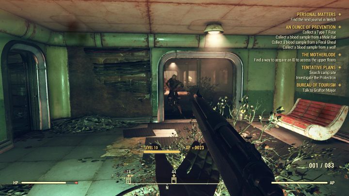 Each enemy killed yields some XP. - How to gather experience (XP) in Fallout 76? - FAQ - Fallout 76 Guide