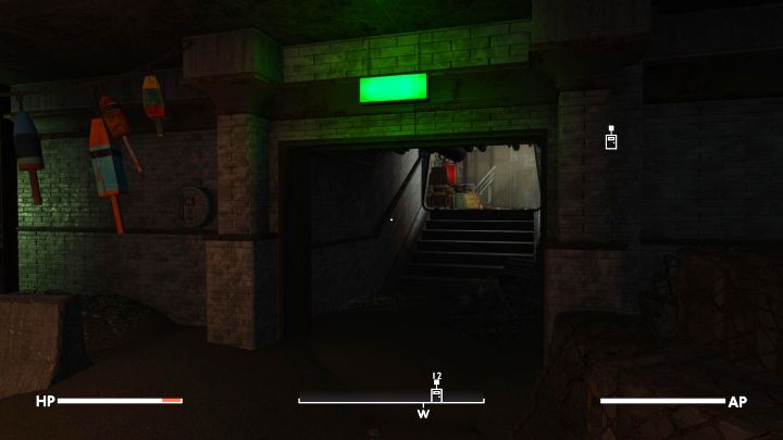 You will return to Thameshaven first - the adjacent underground location where you met Rachel Hall - Fallout London: How to exit Thameshaven Market? - Fallout: London: Quests - Fallout London Guide