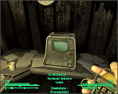 Other dangers are waiting for you in the tunnel, because youll be going against fire ants - Fallout 3: Grayditch: Those! - walkthrough, side quests - Side quests - Fallout 3 Game Guide