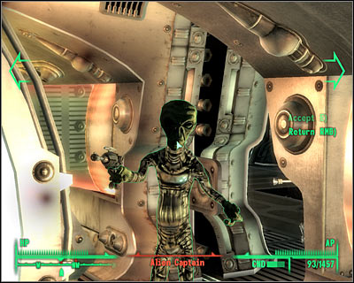 [#100] - Main quests - QUEST 3: This Galaxy Aint Big Enough... - part 3 - Main quests - Fallout 3: Mothership Zeta - Game Guide and Walkthrough