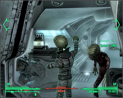 [#53] - Main quests - QUEST 2: Among The Stars: Primary locations - part 1 - Main quests - Fallout 3: Mothership Zeta - Game Guide and Walkthrough