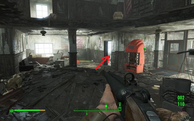 Go to the room near the Nuka Cola machine after you destroy the enemies - Fallout 4: The Lost Patrol - Minor quests for Brotherhood of Steel faction - Fallout 4 Game Guide & Walkthrough