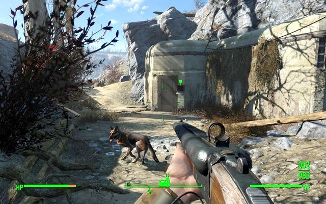 Entrance to the Theta Bunker - Fallout 4: The Lost Patrol - Minor quests for Brotherhood of Steel faction - Fallout 4 Game Guide & Walkthrough