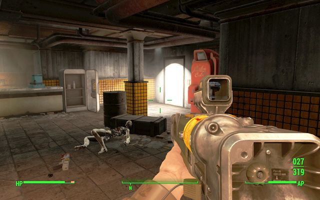 The elevator will lead you to lower, inaccessible floors - Fallout 4: Memory Interrupted - Minor quests for Railroad faction - Fallout 4 Game Guide & Walkthrough