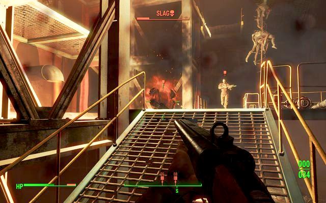 If Slag will fall to the cauldron, he will not die, and you will have trouble with gathering the items he had on himself - Fallout 4: Out of the Fire (Finch Farm) - Side quests in other locations - Fallout 4 Game Guide & Walkthrough