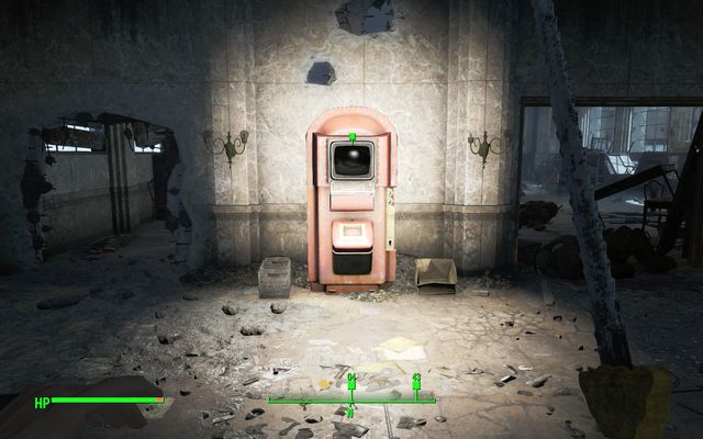 Book returning machine also allows you to trade tokens - Fallout 4: Public Knowledge - Side quests in Goodneighbor - Fallout 4 Game Guide & Walkthrough