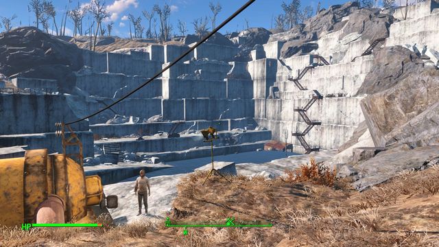 Thicket Excavations is one of the largest locations in Sanctuary Sector - Fallout 4: Thicket Excavations - Sanctuary - Sector 1 - Fallout 4 Game Guide & Walkthrough
