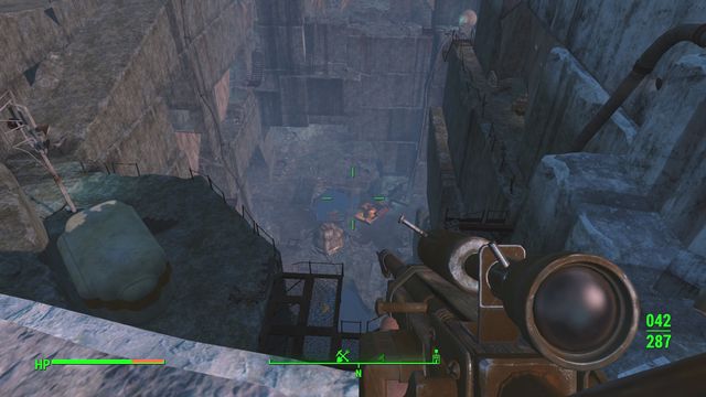 Few mirelurks can be found at the bottom of the excavations - Fallout 4: Thicket Excavations - Sanctuary - Sector 1 - Fallout 4 Game Guide & Walkthrough