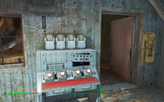 Inside there is a lock to open which you need password - Fallout 4: Lynn Pier Parking - Salem - Sector 3 - Fallout 4 Game Guide & Walkthrough