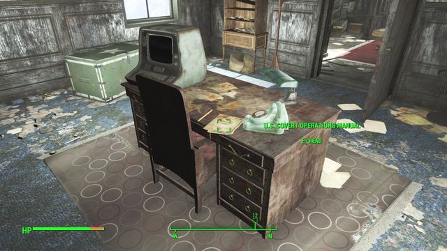 If you have active quest of searching for technical documentation for the Brotherhood of Steel, you can find many of them here - Fallout 4: Fort Strong - The Castle - Sector 7 - Fallout 4 Game Guide & Walkthrough