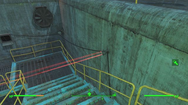 Fifth laser. - Fallout 4: Four Leaf Fishpacking Plant - The Castle - Sector 7 - Fallout 4 Game Guide & Walkthrough
