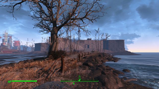 This location is a large fort that is basically empty inside - Fallout 4: The Castle - The Castle - Sector 7 - Fallout 4 Game Guide & Walkthrough