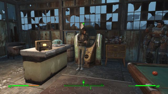 After you get there, approach the extension to the South and fix the pump - Fallout 4: Atom Cats Garage - Southern Boston - Sector 9 - Fallout 4 Game Guide & Walkthrough