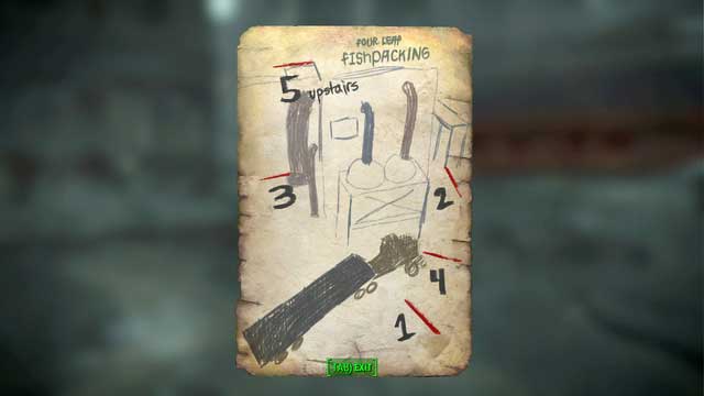 If not, you can hack the terminal (master security level) or use the note found next to her to solve a riddle - activate five sensors around the building in the order shown in the note - Fallout 4: Diamond City Blues - Side quests in Diamond City - Fallout 4 Game Guide & Walkthrough