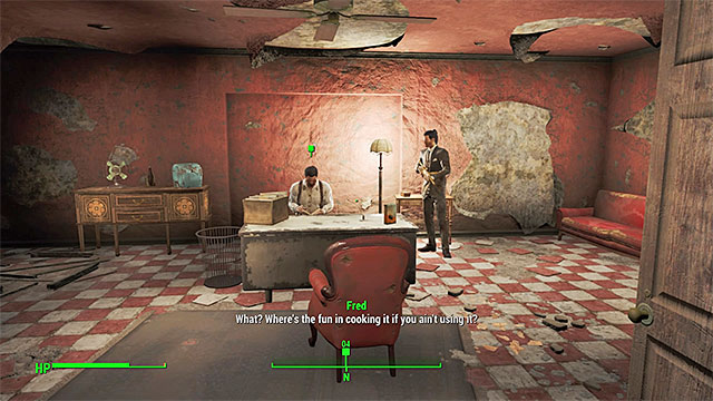 Marowski can be found on the ground floor of the Rexford Hotel - Fallout 4: Diamond City Blues - Side quests in Diamond City - Fallout 4 Game Guide & Walkthrough