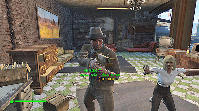 During the conversation with the mayor you can use Charisma - Fallout 4: In Sheeps Clothing - Side quests in Diamond City - Fallout 4 Game Guide & Walkthrough