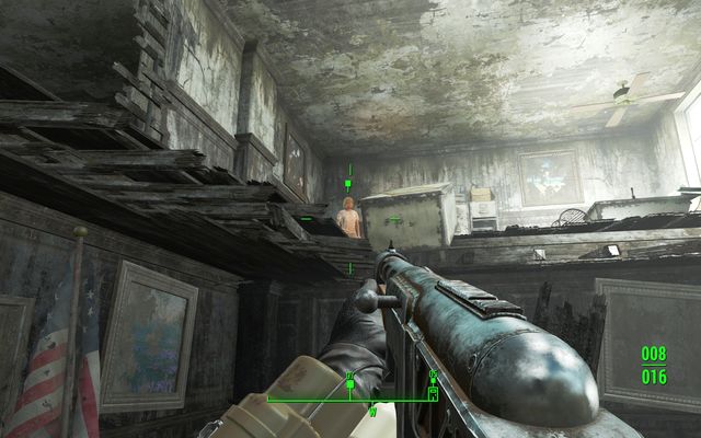 Shelly can be found in the military base, on the first floor - Fallout 4: Silver Shroud - Side quests in Goodneighbor - Fallout 4 Game Guide & Walkthrough