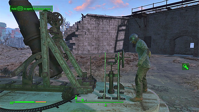 Assign the private minuteman to operate the artillery - Fallout 4: Old Guns - Major quests for Minutemen faction - Fallout 4 Game Guide & Walkthrough